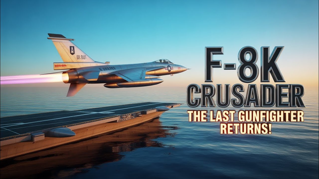 F-8K Crusader – эволюция последнего стрелка в легенду холодной войны | Defense Pulse