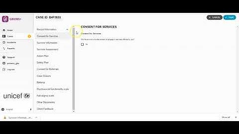 Consent for Services Form