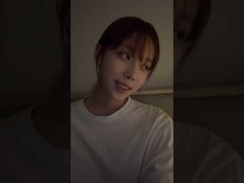   231020 에스파 윈터 인스타 라이브 Aespa Winter Instagram Live