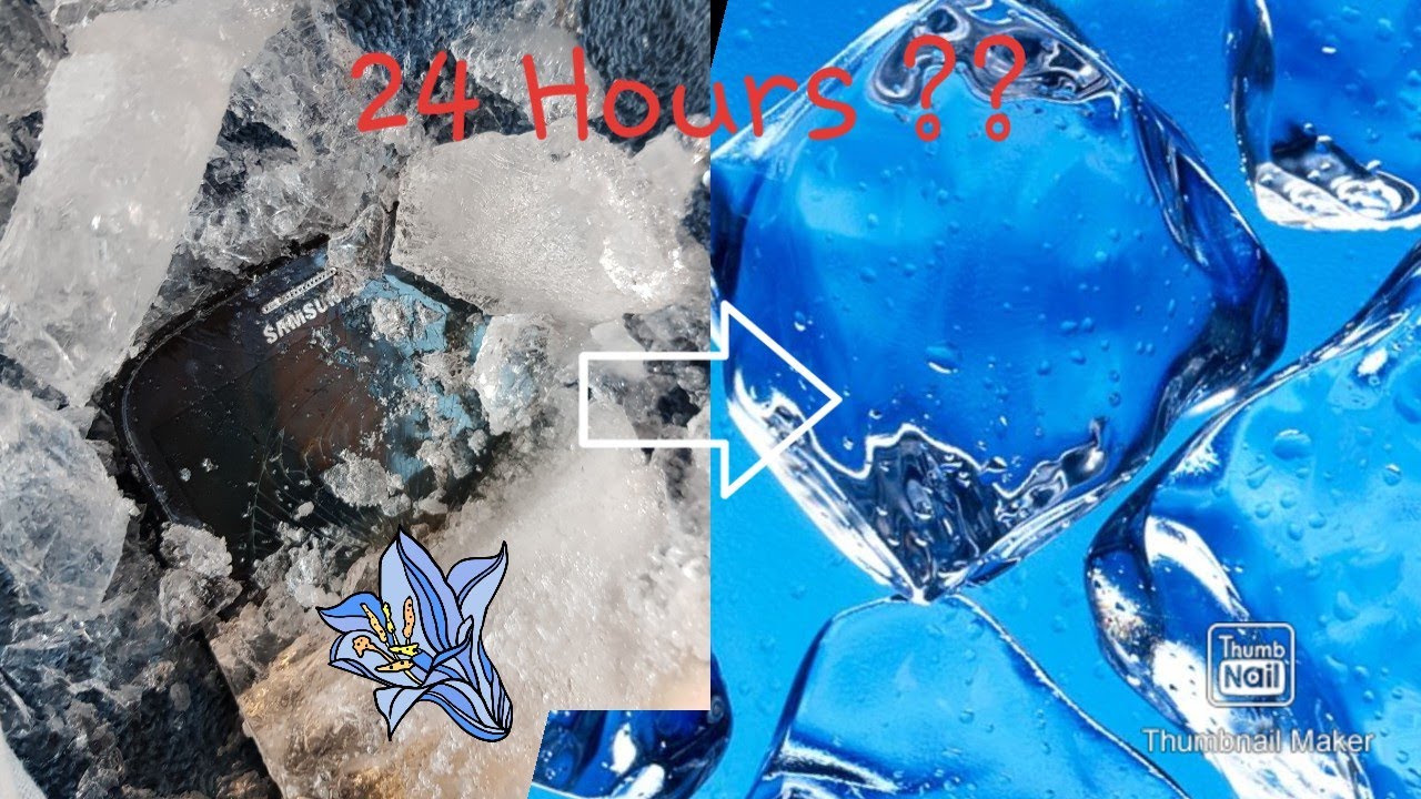 Handy 24 Stunden in Wasser einfrieren (S3)