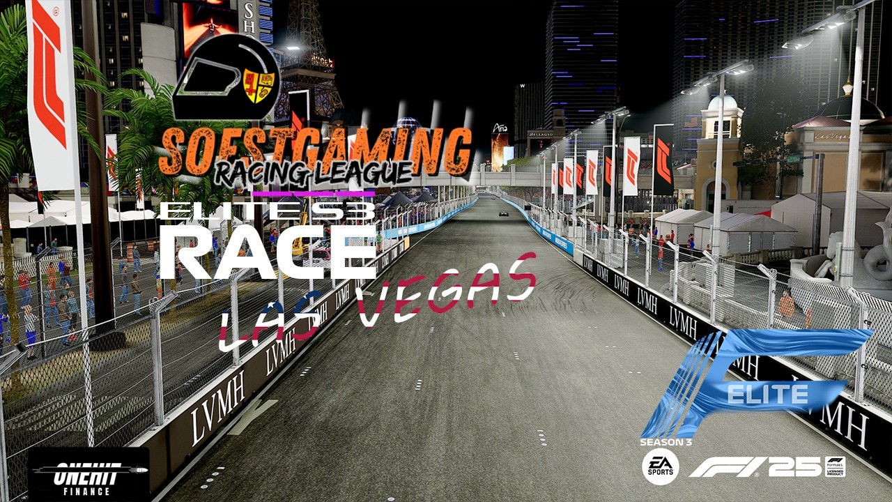 Soestgaming Racing League Elite | Season 3 | Rennen 3 | Las Vegas | powered by OneHit Finance