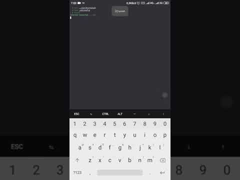 Test koneksi dengan settingan corkscrew di config ssh