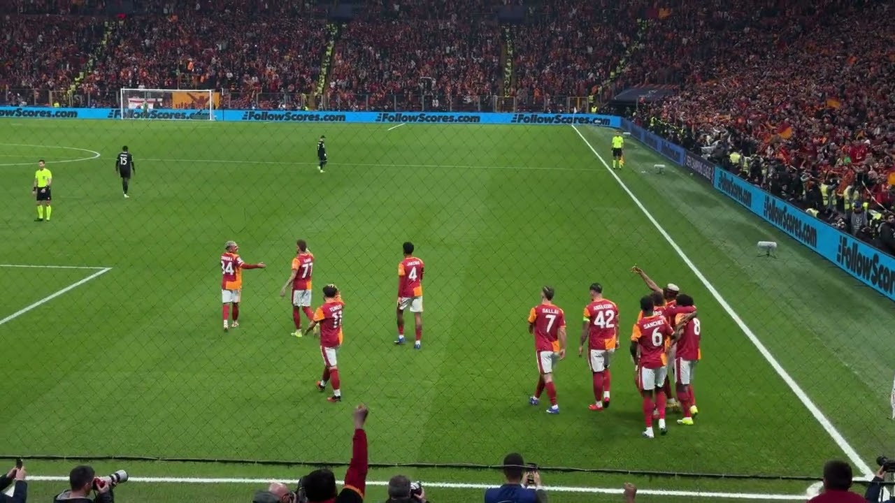 GALATASARAY 5-2 Juventus Gabriel Sara Gol Tribün Çekim 17.02.2026 