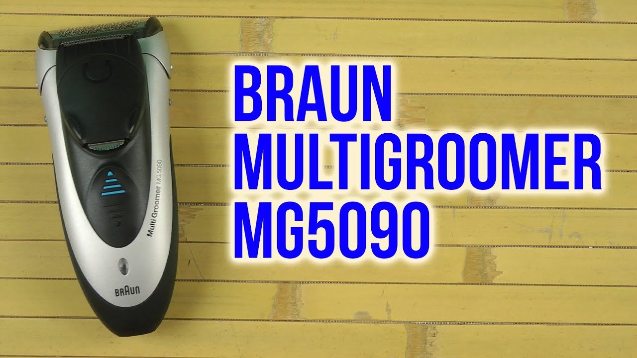 braun multigroomer mg5090