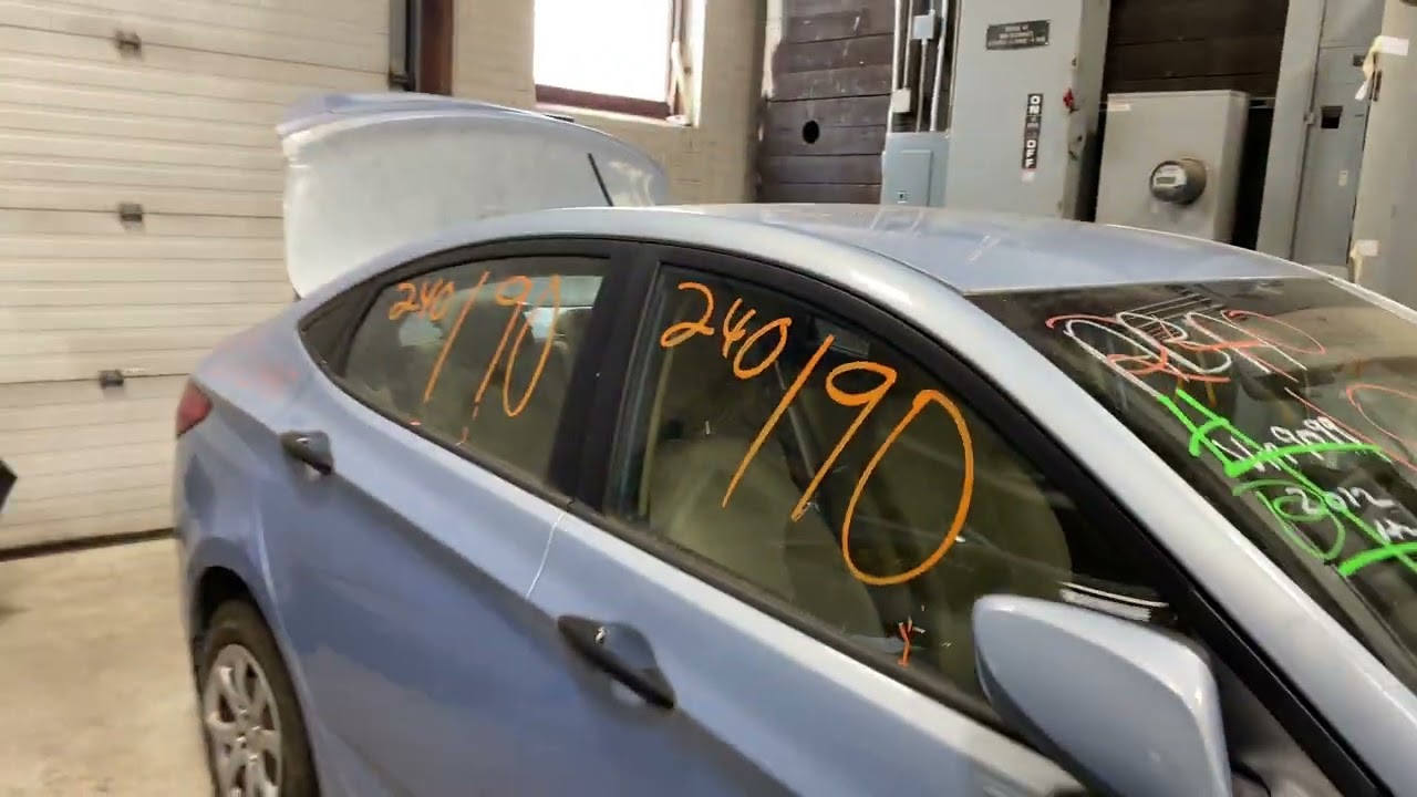 Parting out a 2012 Hyundai Accent - 240190 - Tom's Foreign Auto Parts