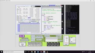 Program Kombinasi LED Edsim51