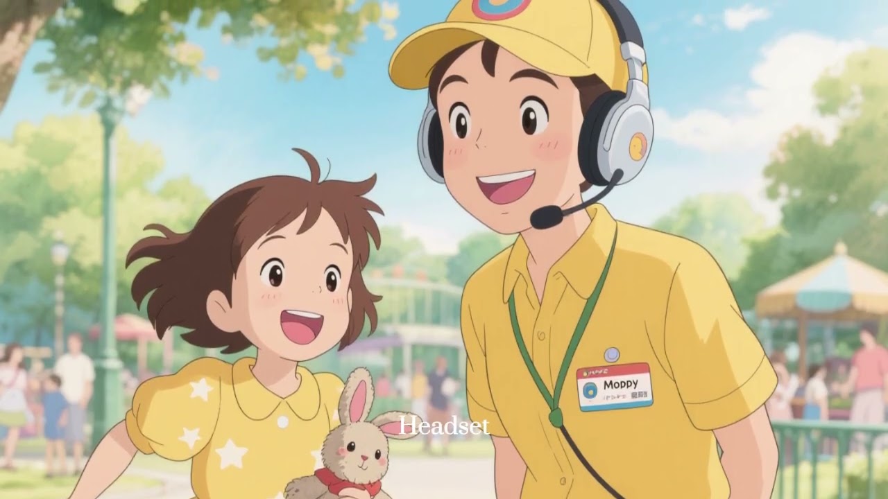 Elsie and the big bright park