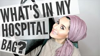 WHAT'S IN MY HOSPITAL BAG | 38 WEEKS