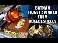 Casting Brass Batman Fidget Spinner from Bullet Shells