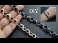 Beaded Bracelet Tutorial with seed beads, DIY easy beading tutorial for beginners