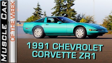 1991 Chevrolet Corvette ZR1 LT5:  Muscle Car Of The Week Episode 262 V8TV