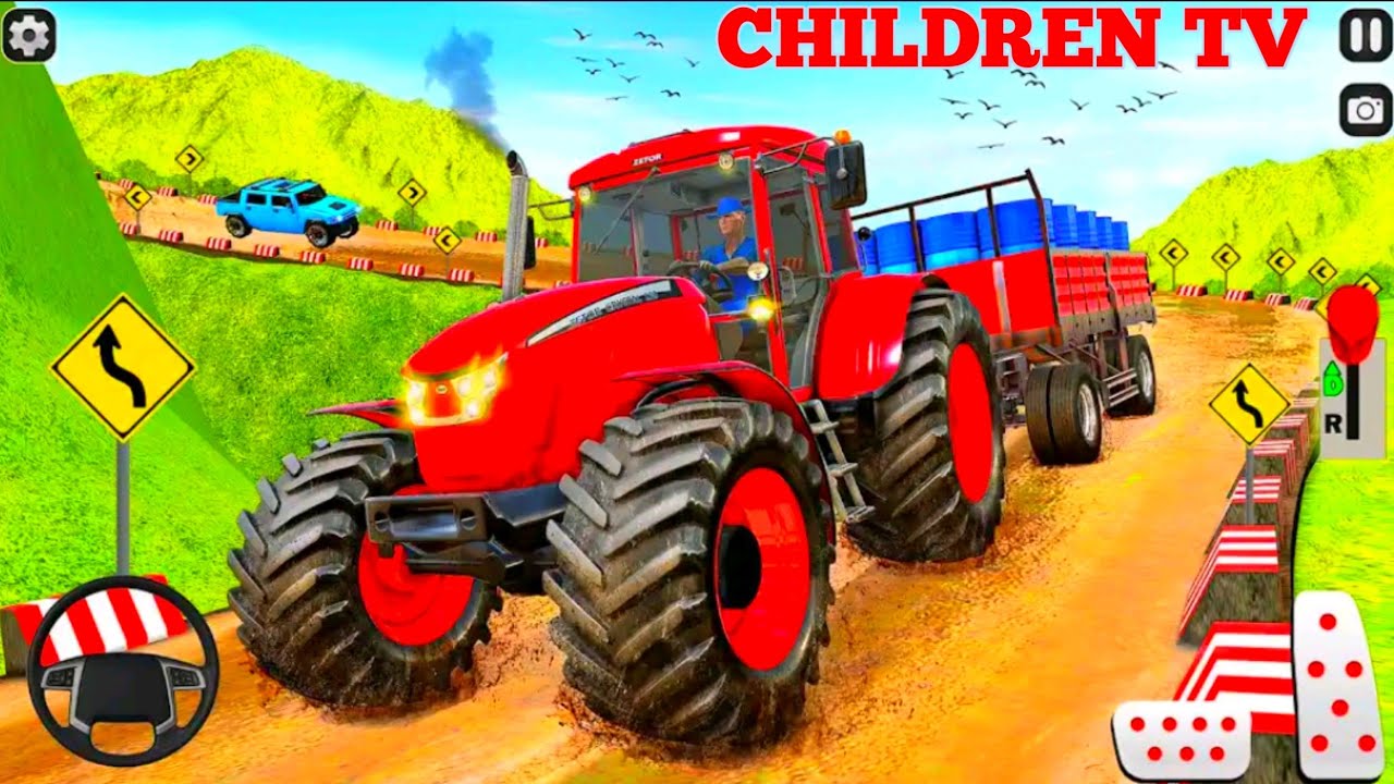 Indian constitution and off-road tractor tunsport excavator JCB for JCB  cartoon video part–4 - YouTube