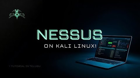 NESSUS Tutorial for Beginners: Installation and Usage on Kali Linux | In Telugu 🛜 #nessus #kalilinux