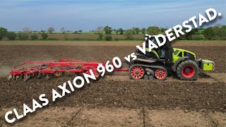 4Kᵁᴴᴰ May 2024: Claas Axion 960 Terra Trac with Väderstad TopDown 500 cultivator