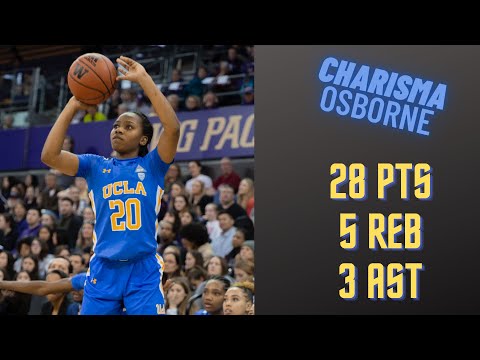 Charisma Osborne 28Pts Full Highlight vs Washington State | January 17, 2021