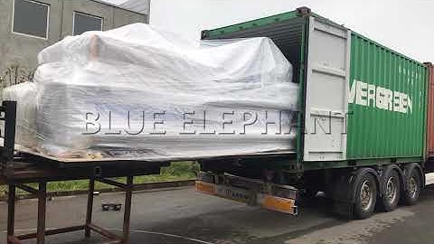 1.5KW Blue Elephant fiber laser cutting machine works well in Croatian customer