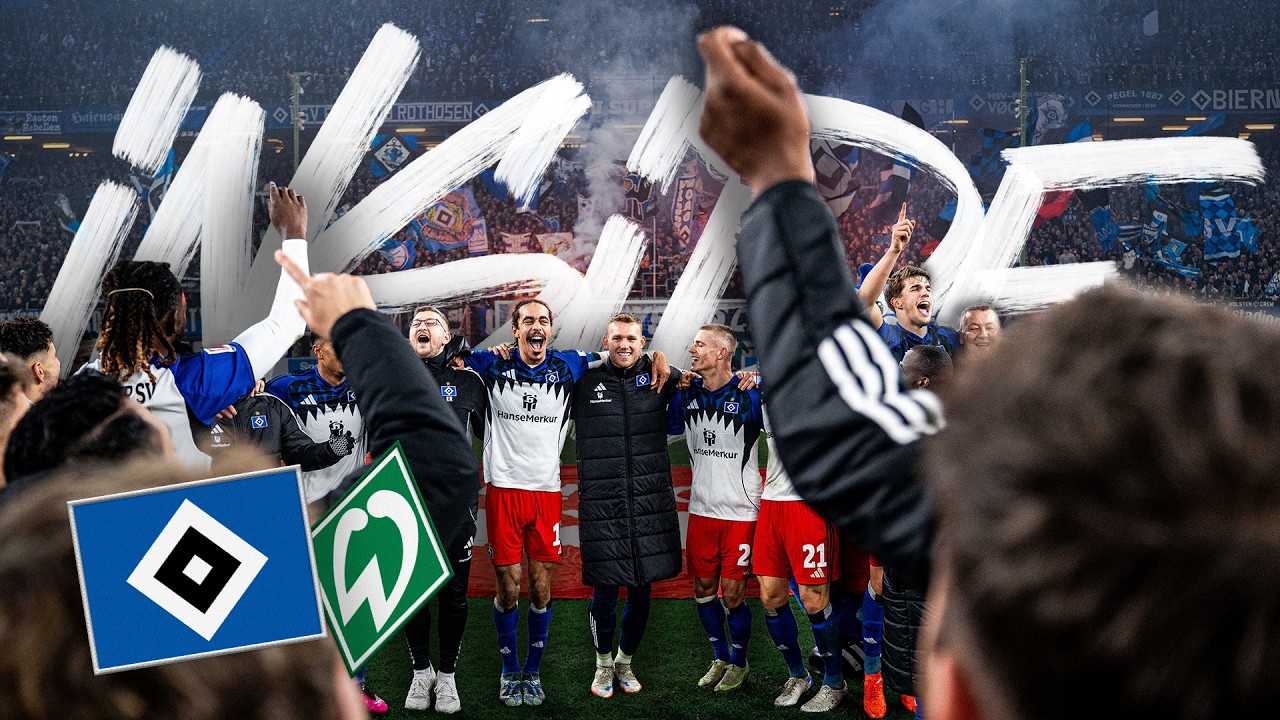 SPEKTAKULÄRER SIEG IM NORDDERBY | Inside Matchday | HSV vs. Werder Bremen