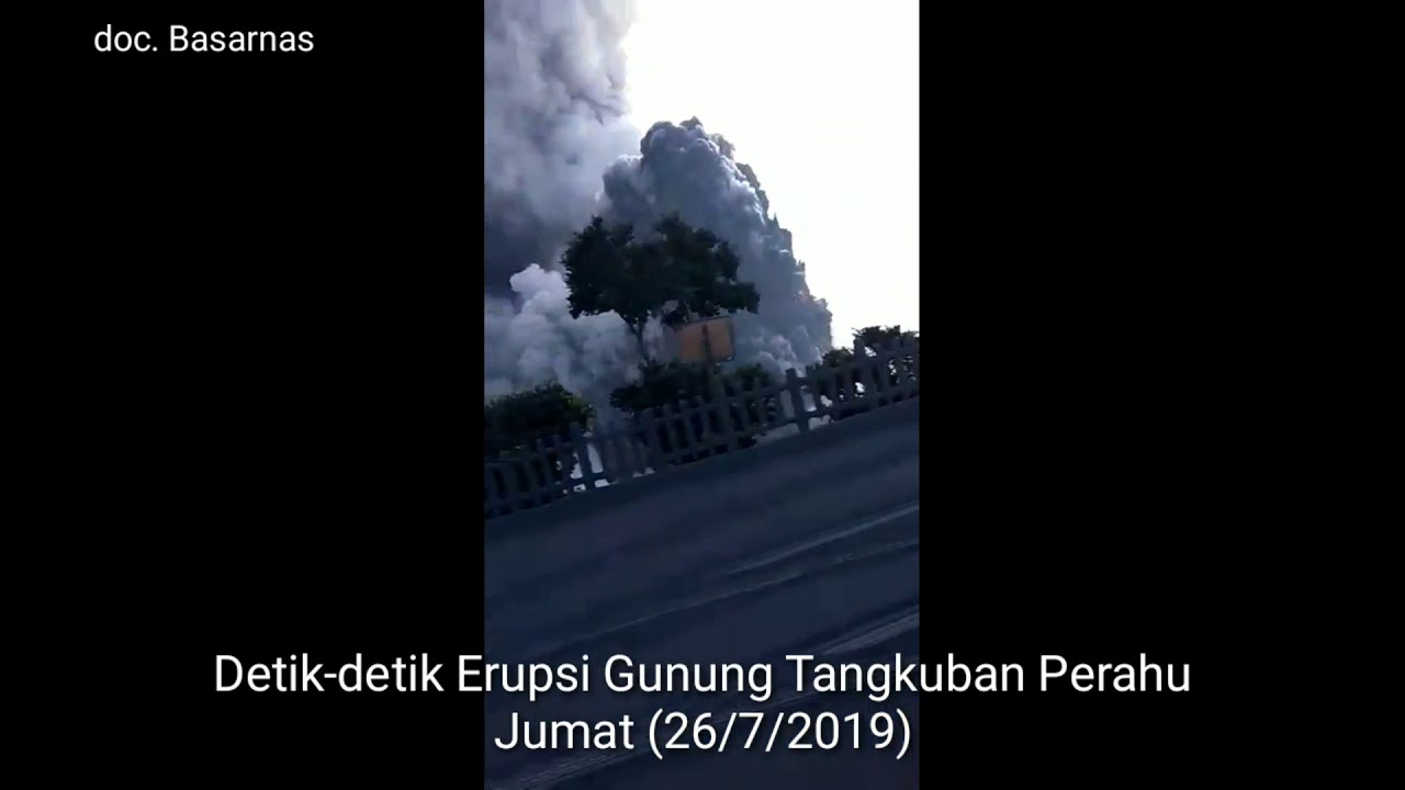 Tangkuban Perahu Eruption