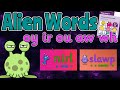 Alien Words Practice Quiz