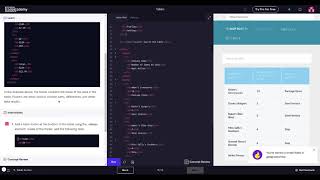 Learn HTML with Codecademy HTML Tables (Table Footer)