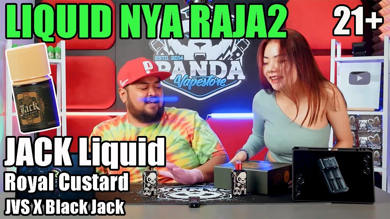 RASA DESERT SULTAN | JACK Liquid Royal Custard by JVS & BLACKJACK