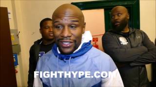 FLOYD MAYWEATHER GIVES JAMES TONEY MAJOR PROPS ON MASTERY OF SHOULDER ROLL AND CAREER