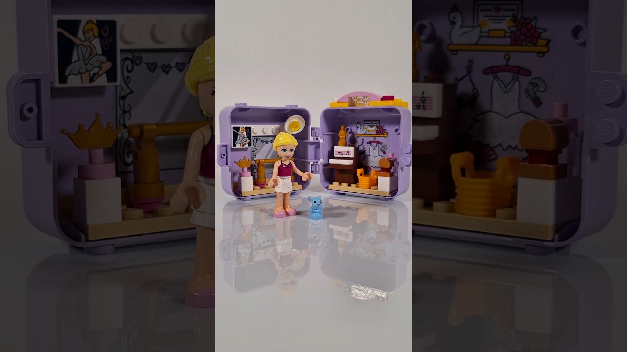 LEGO Friends 41670 Stephanie's Ballet Cube Speed Build