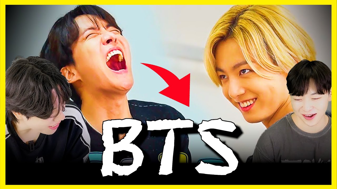 BTS Funny Moments Try not to laugh🤣 | Korean reaction