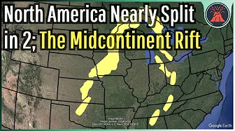 North America Nearly Split in Half; The Midcontinent Rift