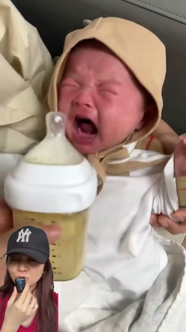 BOCIL DOYAN SUSU⁉️NANGIS TERUS MAMA CAPEK ??