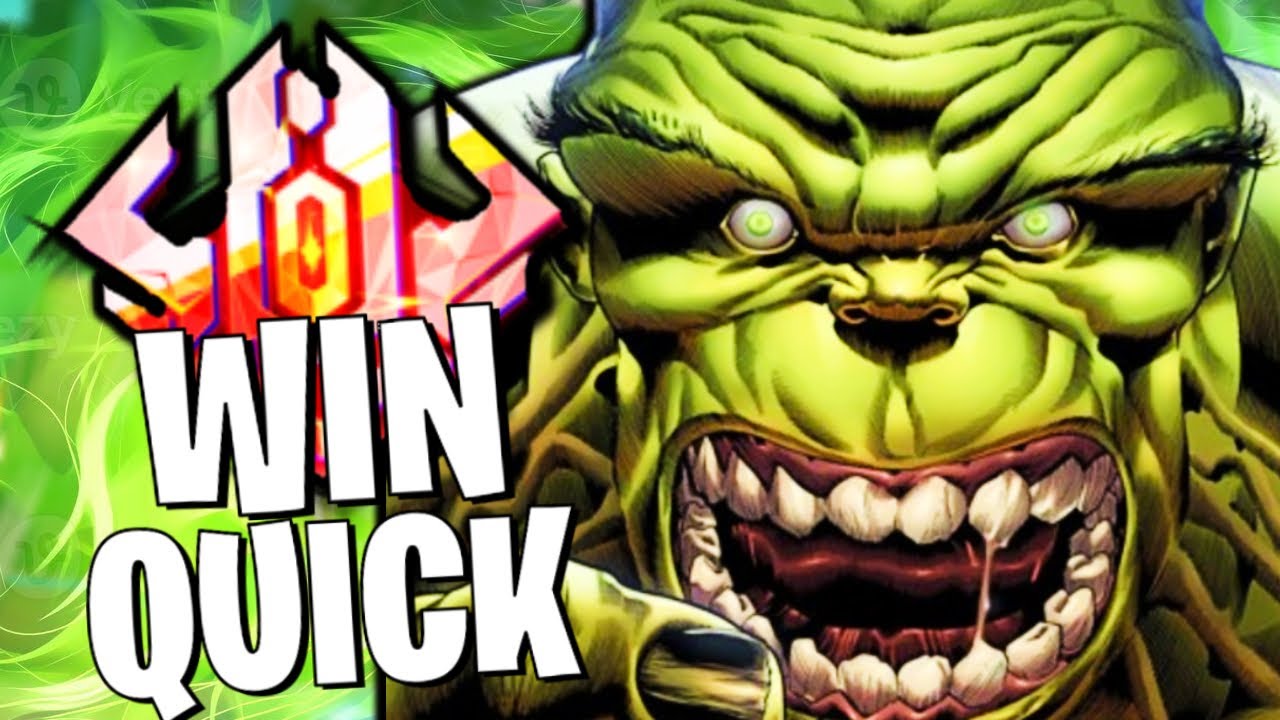 THIS IS HOW YOU END GAMES QUICK WITH HULK | Marvel Rivals - YouTube