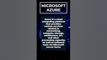 Microsoft Azure: The Cloud Computing Platform for the Enterprise 🏢💻