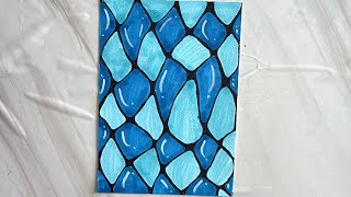 🎨 Easy Zentangle Art | Relaxing Abstract Patterns 🌀