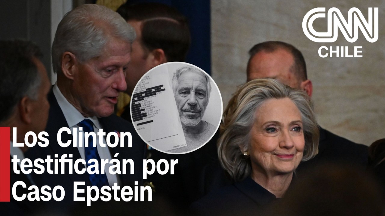 Bill y Hillary Clinton deberán testificar por el caso de Jeffrey Epstein