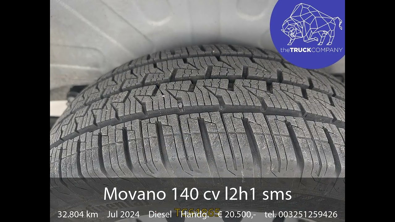 Opel Movano 140 cv l2h1 sms