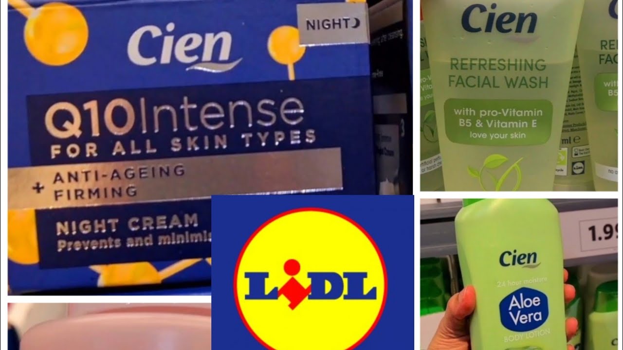 Lidl Anti-ageing Creams and other Cien Skincare Products @Lidl