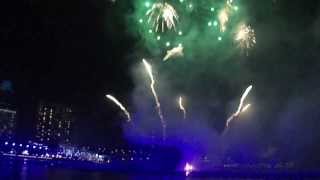Marina Bay New Year Countdown 2014 @Singapore