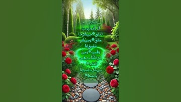 #سورة_الفلق #اكسبلور #دحمان #villagelife #duet #البرزخ #لايك #الرحمن #تيك_توك #المراه #دويتو