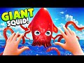 I Summoned The GIANT SQUID In VR! - Call of the Sea VR