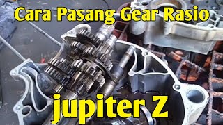 Inilah Urutan Cara Memasang Gear Rasio Jupiter Z Yang  Benar     roy Otomotif