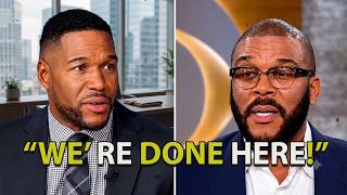 Tyler Perry WALKS OFF Good Morning America Interview After Heated Clash With Michael Strahan.