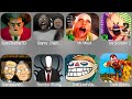 Scary Teacher 3D,Granny Chapter two,Mr Meat,Ice Scream 2,Grandpa,Slender Rising,Troll,Dark Riddle