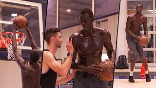 NBA PROSPECT Makur Maker Full workout 🔥 | Jordan Lawley Basketball