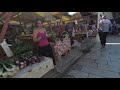 Shopping in open market in Zadar 🇭🇷