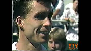 Jimmy Connors Gets Blown Away By A Humble Ivan Lendl For 8 Minutes