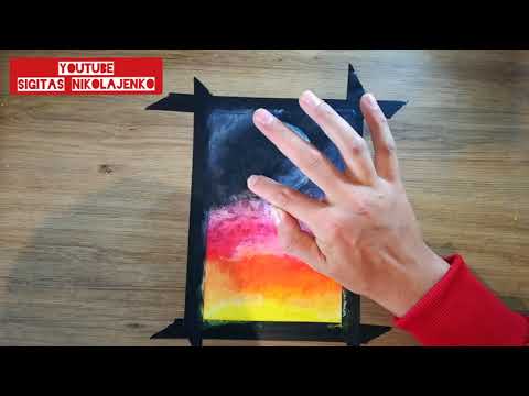 Video: Kaip Dažyti Aliejinėmis Pastelėmis