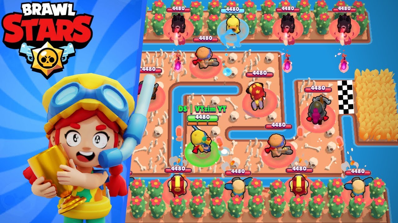 CRIEI A CORRIDA DE JESSIES MORTAL NO BRAWL STARS E FICOU INSANO YouTube