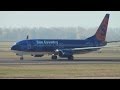 Sun Country N817SY 737-800 Takeoff Portland Airport (PDX)