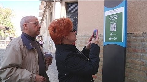 AS QR codes turn into the new touristic guides of Huelva