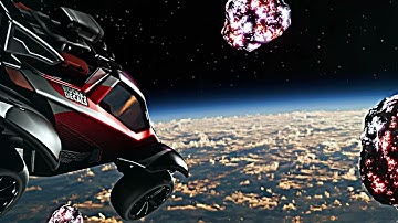 INSANE ROCKET LEAGUE PORTAL VFX ! AND 3D WITH BLENDER  🚀 Space Car 3D Cinematic (After Effects Edit)